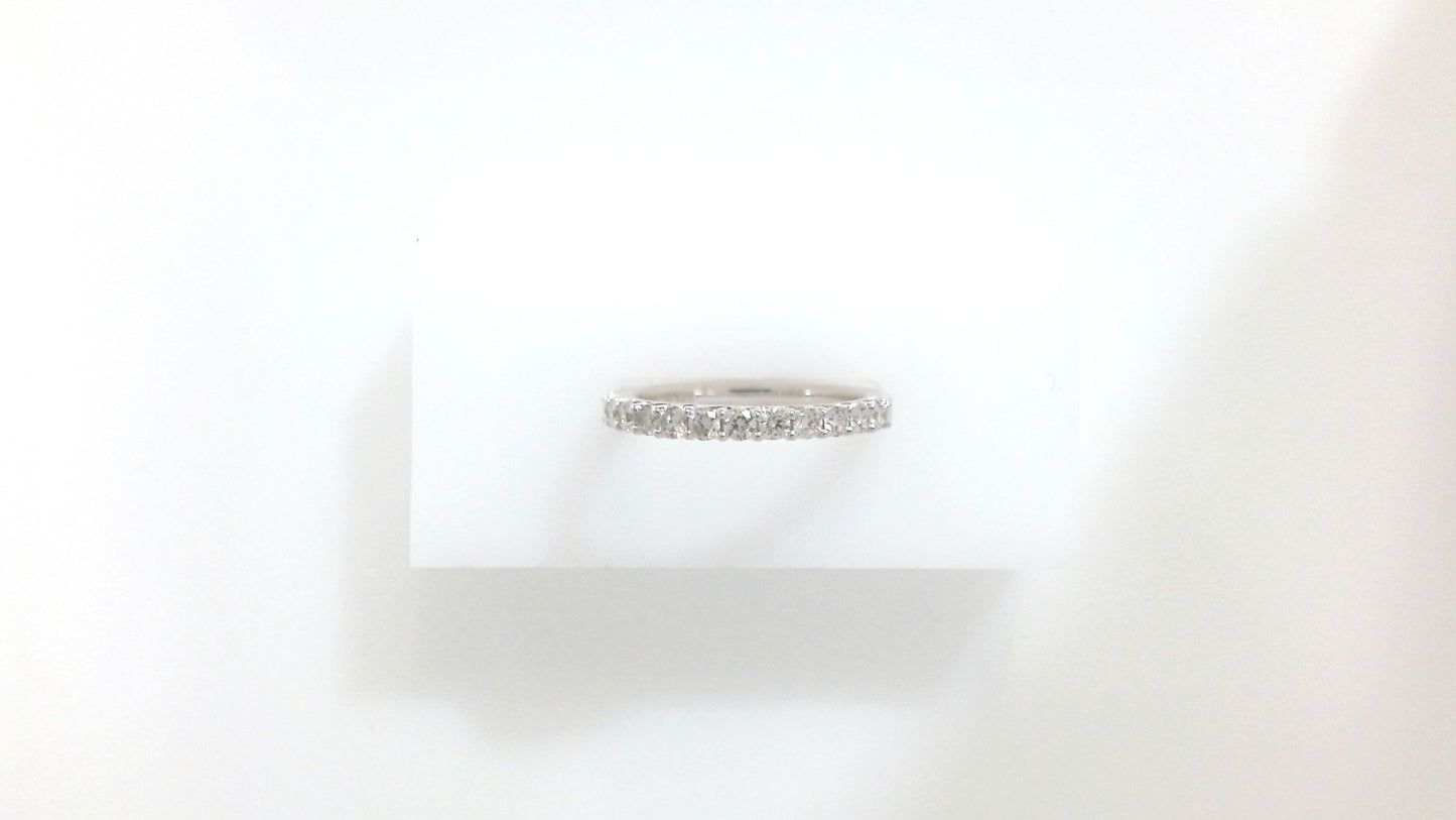 Lady's White 14 Karat Annivers