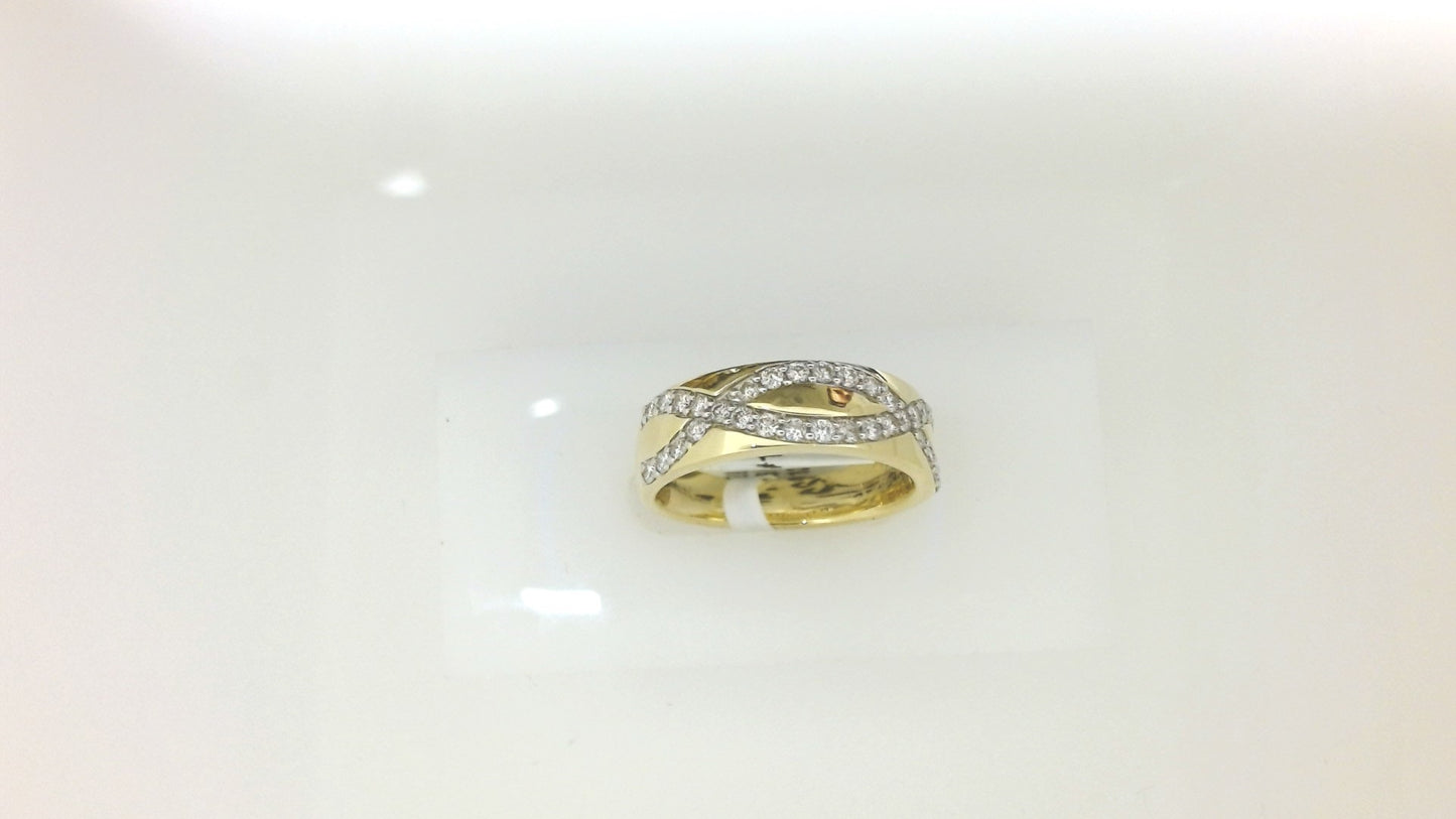 Lady's Yellow 14 Karat Infinit