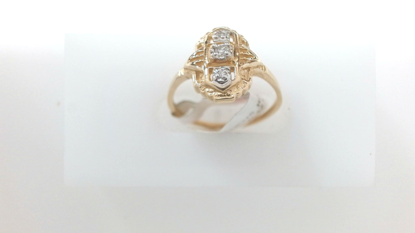 Lady's Yellow 10 Karat Fashion