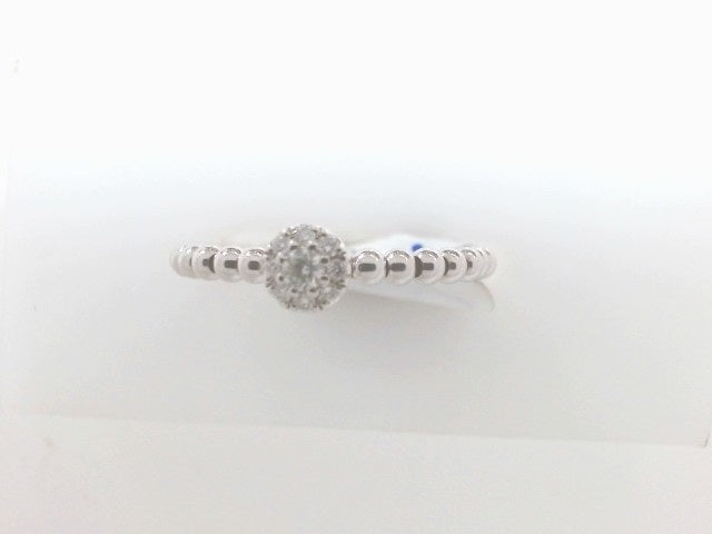 Lady's White 14 Karat Fashion