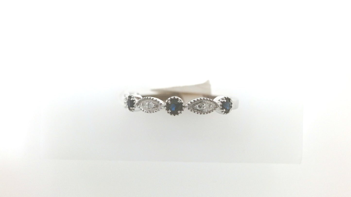 Lady's White 10 Karat Fashion