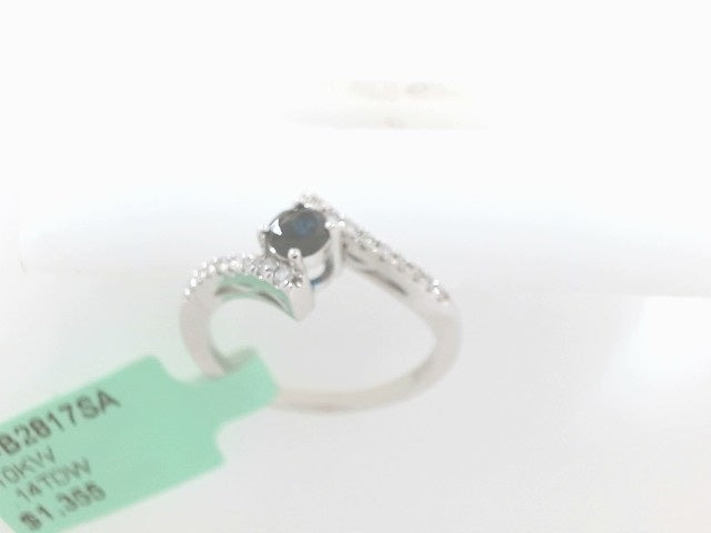 Lady's White 10 Karat Sapp Byp