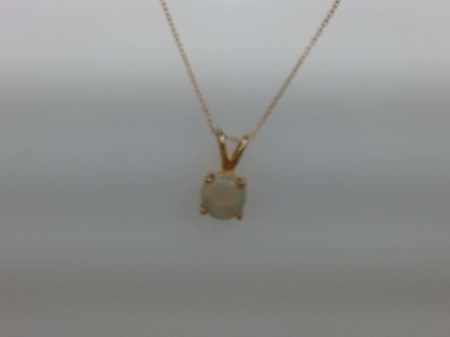 Lady's Yellow 14 Karat 6Mm Opa