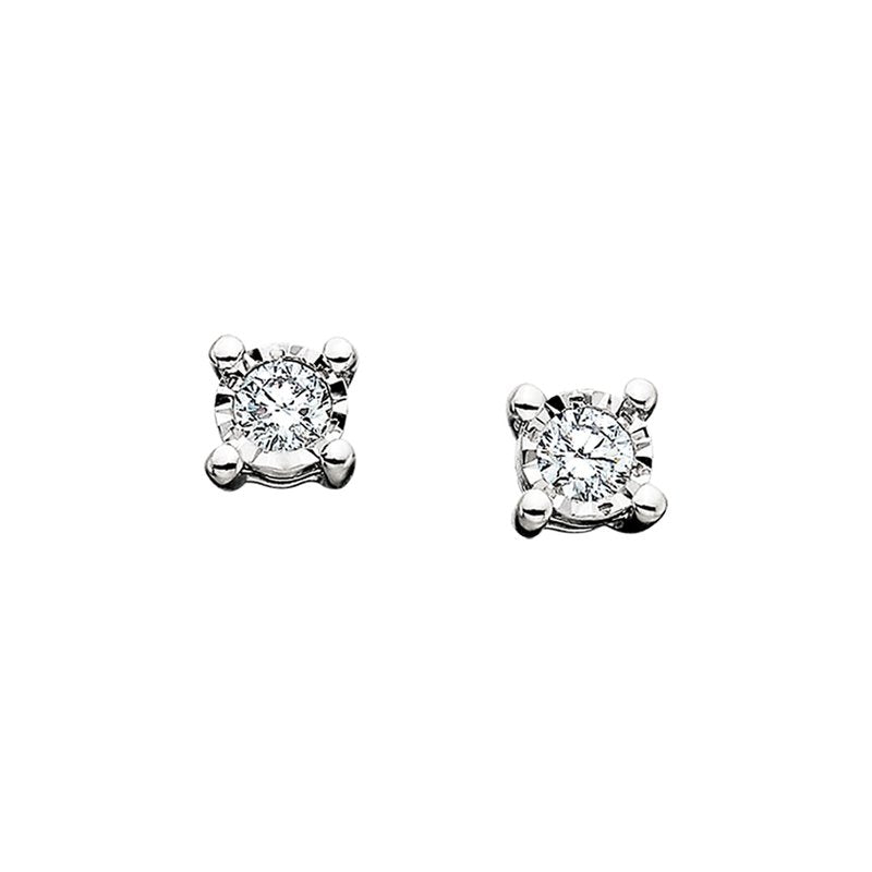 Lady's White Sterling Silver E