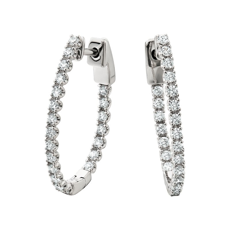 Inside-Outside Diamond Hoops 3