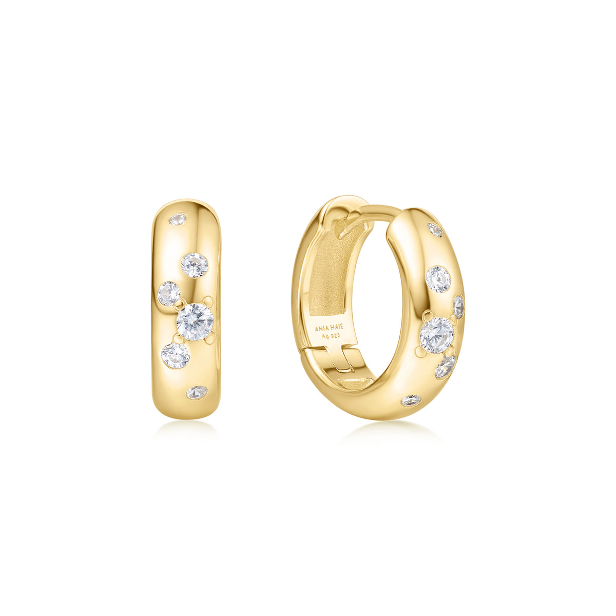 Gold Small Chubby Sparkling Hu