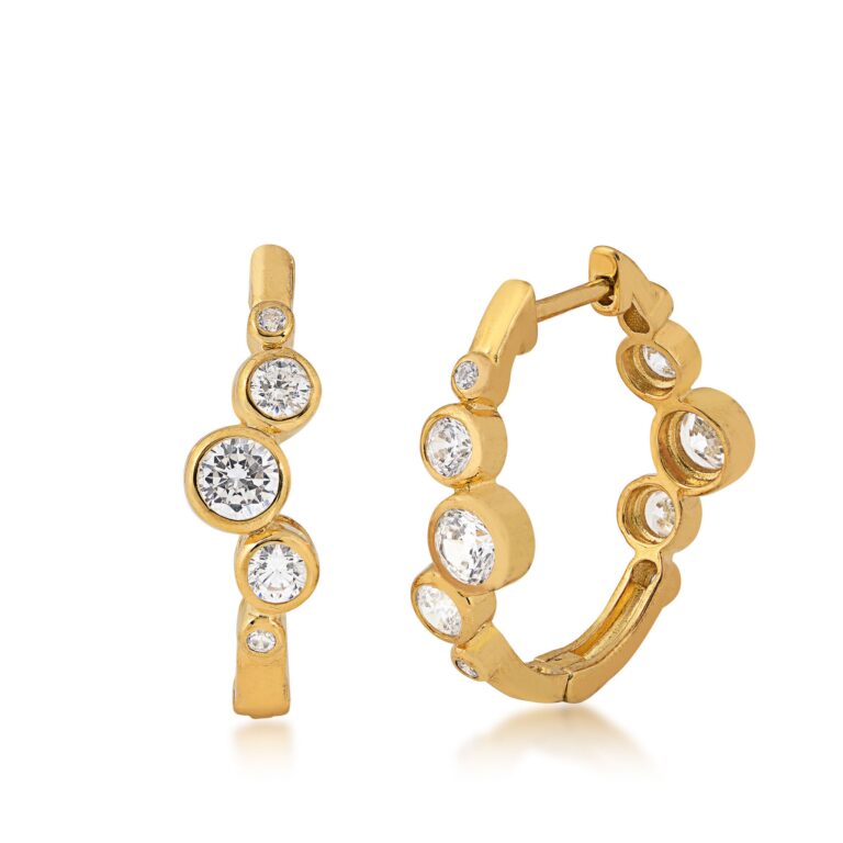 Colored Stone Earring