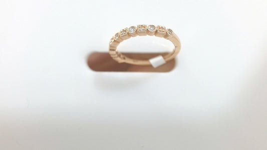 Lady's Rosé 14 Karat Wedding B