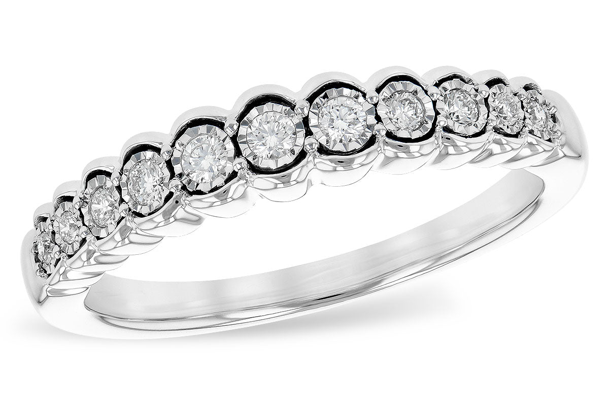 Diamond Wedding Bands  -  Women'