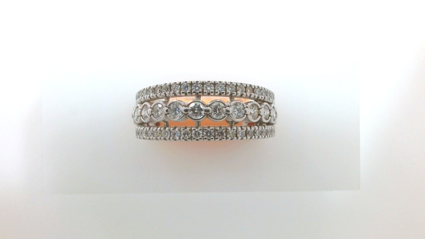 Diamond Wedding Bands  -  Women'