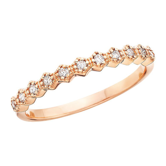 Diamond Wedding Bands  -  Women'