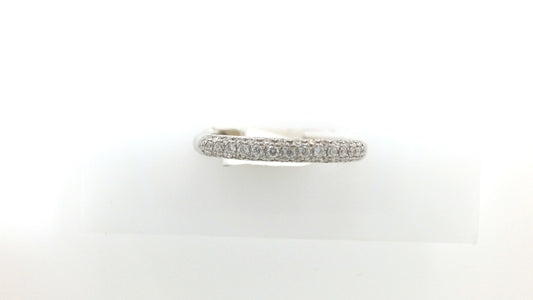 Lady's White 10 Karat Wedding