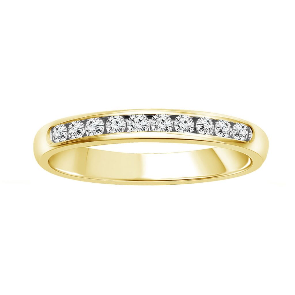 Diamond Wedding Bands  -  Women'