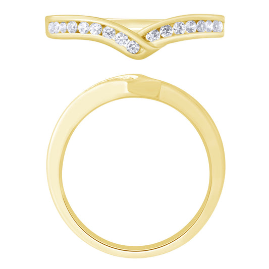 Diamond Wedding Bands  -  Women'