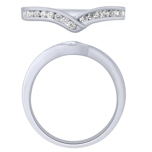 Diamond Wedding Bands  -  Women'