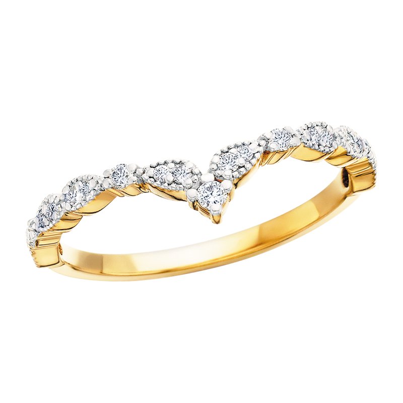 Diamond Wedding Bands  -  Women'