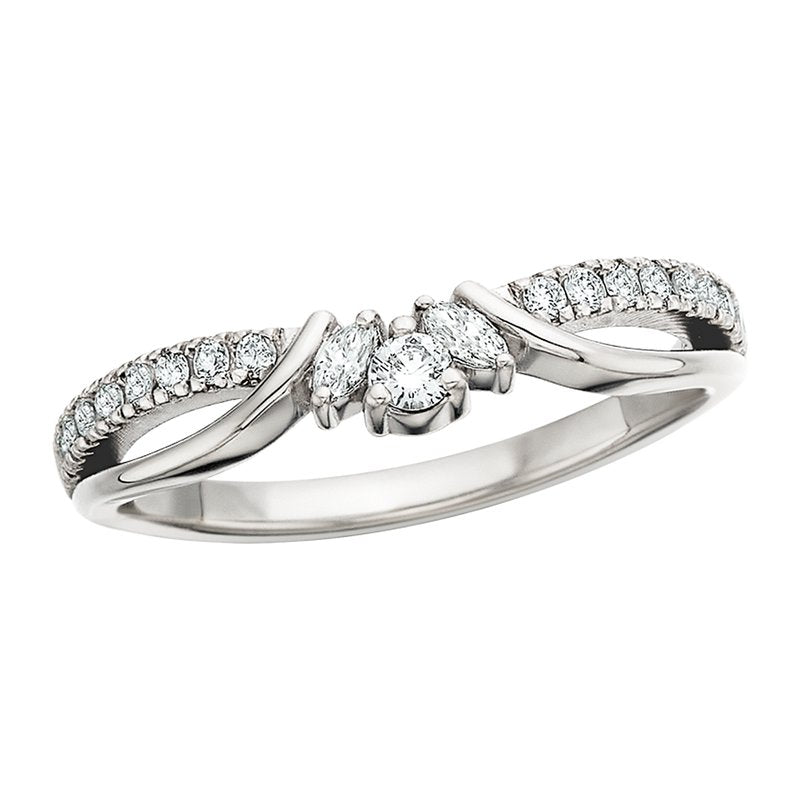 Diamond Wedding Bands  -  Women'