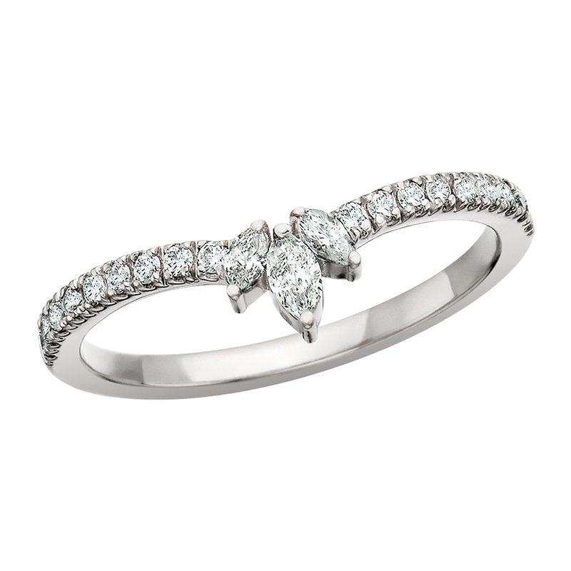 Diamond Wedding Bands  -  Women'