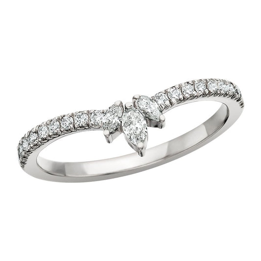 Diamond Wedding Bands  -  Women'