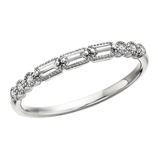 Diamond Wedding Bands  -  Women'