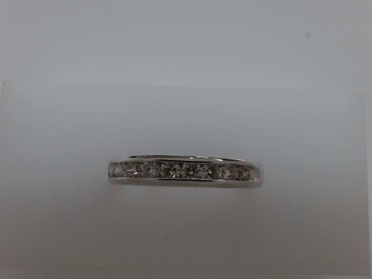 Lady's White 14 Karat Dia Chan