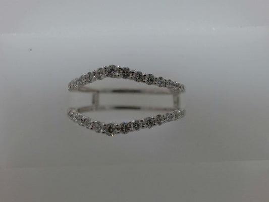 Lady's White 10 Karat Guard La