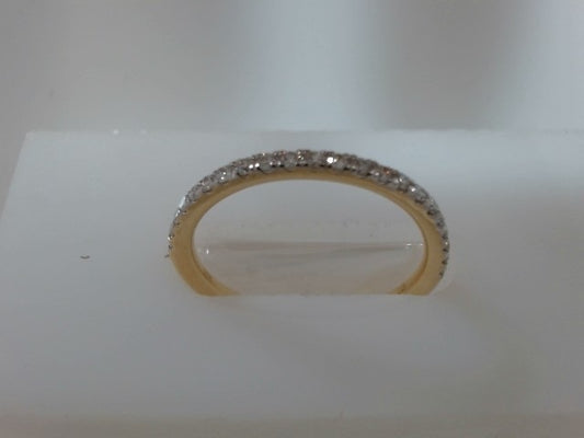 Lady's Yellow 10 Karat Lab Dia