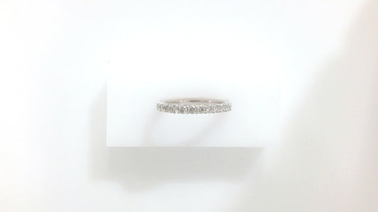 Lady's White 14 Karat Annivers