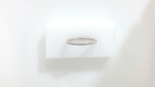 Lady's White 14 Karat Annivers