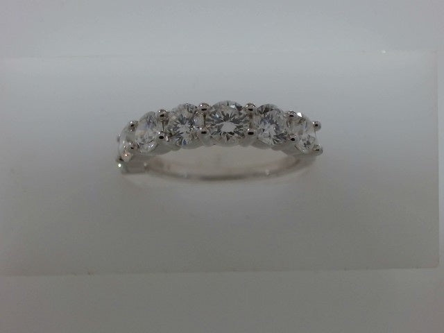 Lady's White 14 Karat Lab Dia