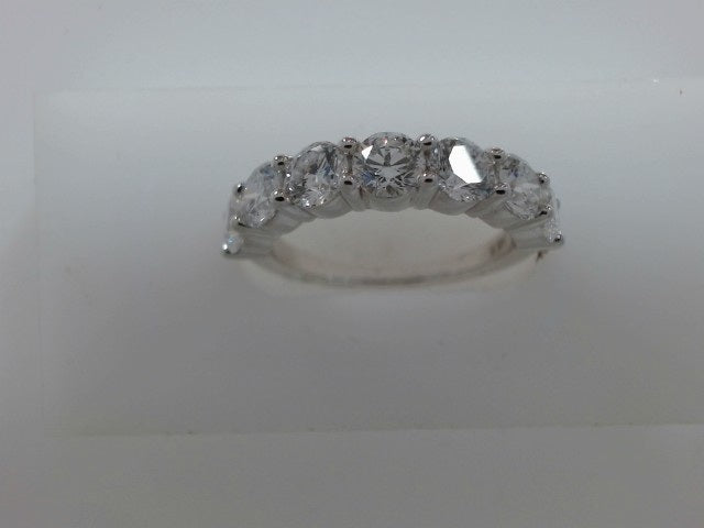 Lady's White 14 Karat Lab Dia