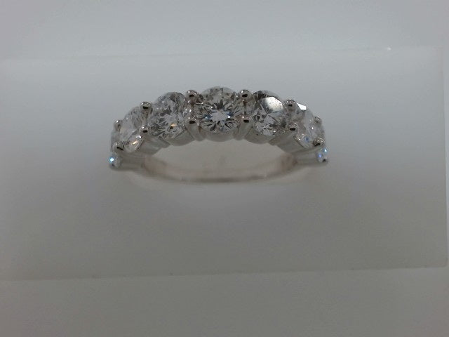 Lady's White 14 Karat Lab Dia