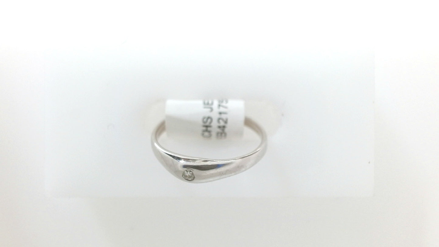 Lady's White 10 Karat Fashion