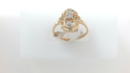 Lady's Yellow 10 Karat Fashion