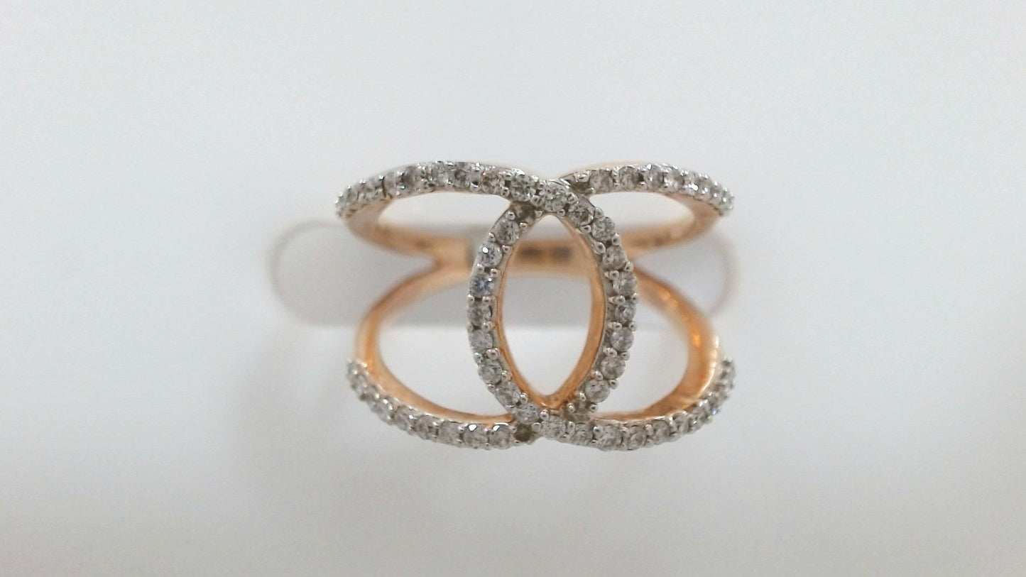 Lady's Rosé 14 Karat Fashion R