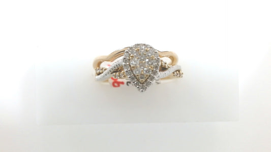 Lady's Yellow 10 Karat Engagem