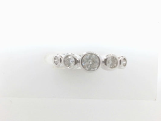 Lady's White 14 Karat Fashion