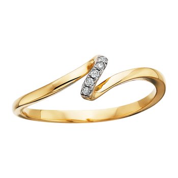 Lady's Yellow 10 Karat Dia .03