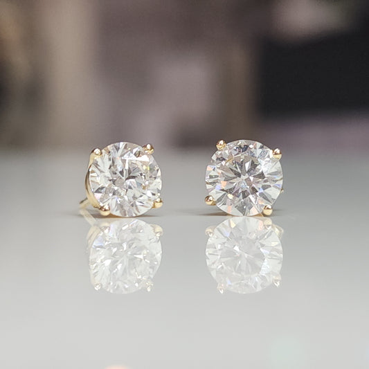 Essential Lab Diamond Stud Earring Set 1ct Each