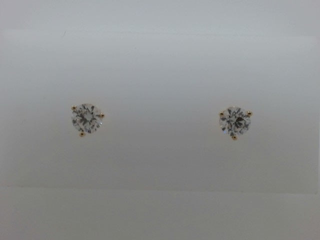 Lady's Yellow 14 Karat Lab Dia