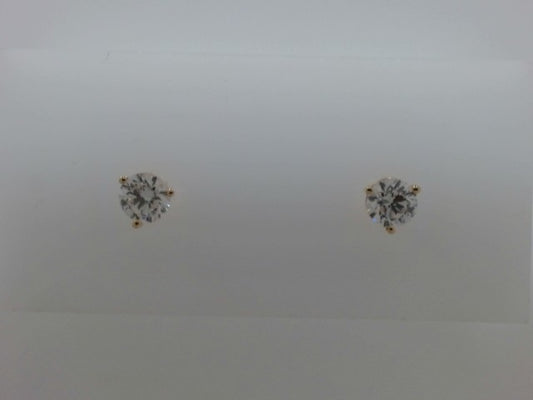 Lady's Yellow 14 Karat Lab Dia