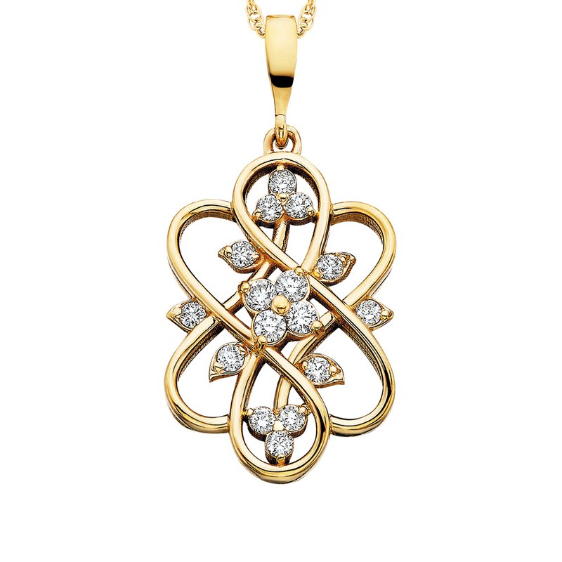 Lady's Yellow 14 Karat Whimsic
