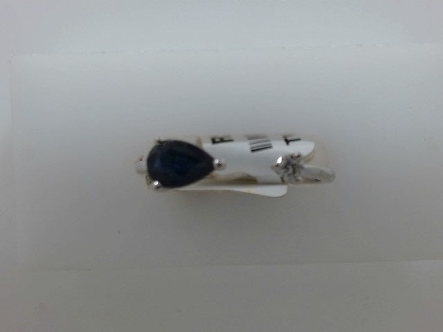 Lady's White 14 Karat Sapp/Dia