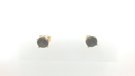 Lady's Yellow 14 Karat Earring