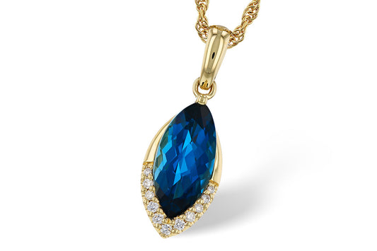 Colored Stone Pendant