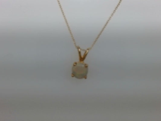 Lady's Yellow 14 Karat 6Mm Opa
