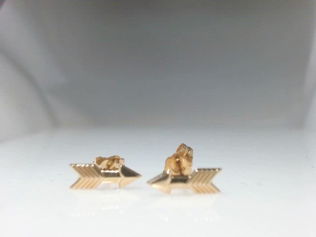 Lady's Yellow 14 Karat Arrow S