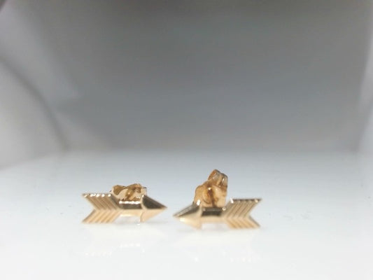 Lady's Yellow 14 Karat Arrow S