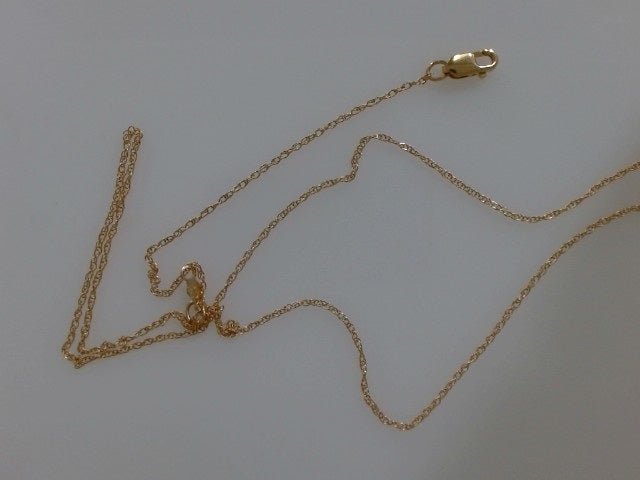 Yellow 10 Karat Rope Chain Len