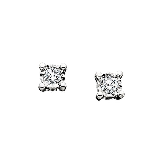 Lady's White Sterling Silver E